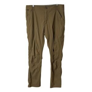Kuhl Men's Renegade Cargo Pants Tan Khaki Hiking Outdoor Lightweight 38 x 34